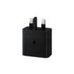 صورة سامسونج شاحن منزلي بي دي بقدرة 15 وات وكيبل USB-C to USB-C - أسود